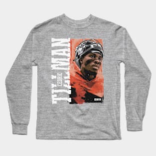 Cedric Tillman Cleveland Grunge Long Sleeve T-Shirt